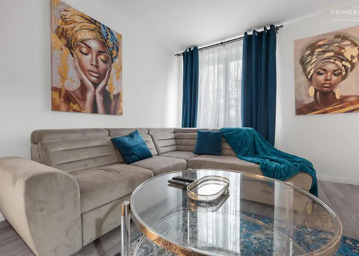 The Blue Haven - Chic 1-bedroom With Balcony * Bucharest