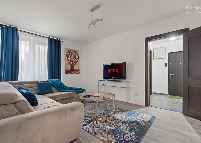 The Blue Haven - Chic 1-bedroom With Balcony